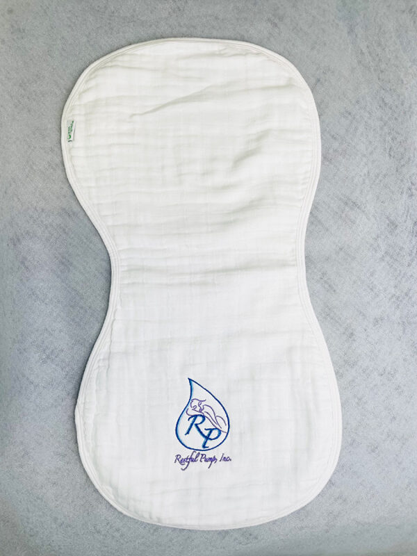 Restful Pump Burp Cloth 55cm length x 28cm width