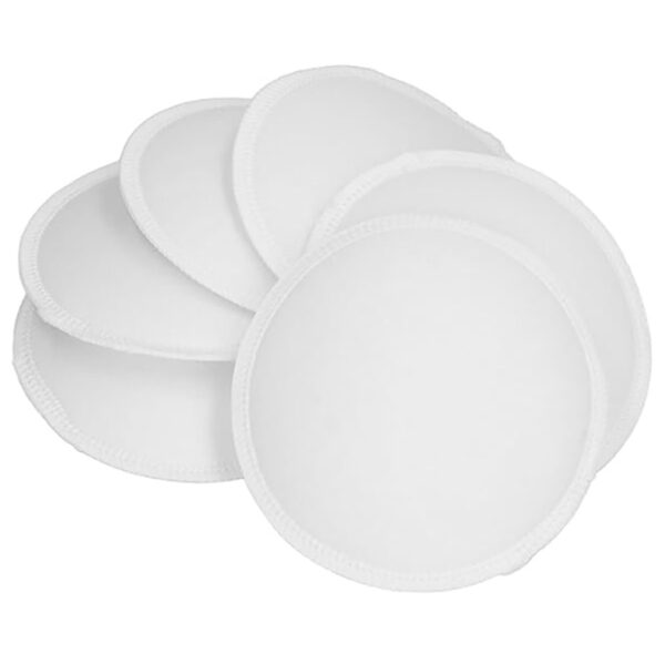 Restful Pump White bamboo lactation pads